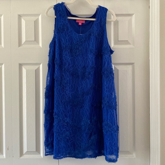 Isaac Mizrahi Alway Isaac Lace Flower Dress. NWT from QVC - Picture 1 of 6